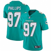 Nike Miami Dolphins #97 Jordan Phillips Aqua Green Team Color NFL Vapor Untouchable Limited Jersey,baseball caps,new era cap wholesale,wholesale hats